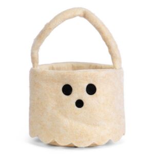 faire_b3_04 Cream Felt Ghost Halloween Basket